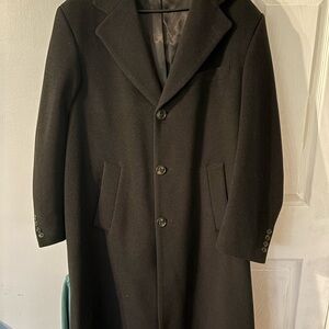 Ralph Lauren Classic Black Men's Trench Coat